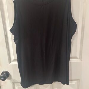 Women’s Lane Bryant Black Tank Top Classic Sleeveless Design Size 26/28